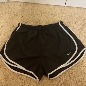 Black Nike Dri-Fit Athletic Shorts Size Large